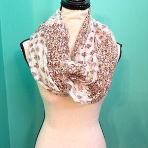 Maurices Multicolor Floral Scarf